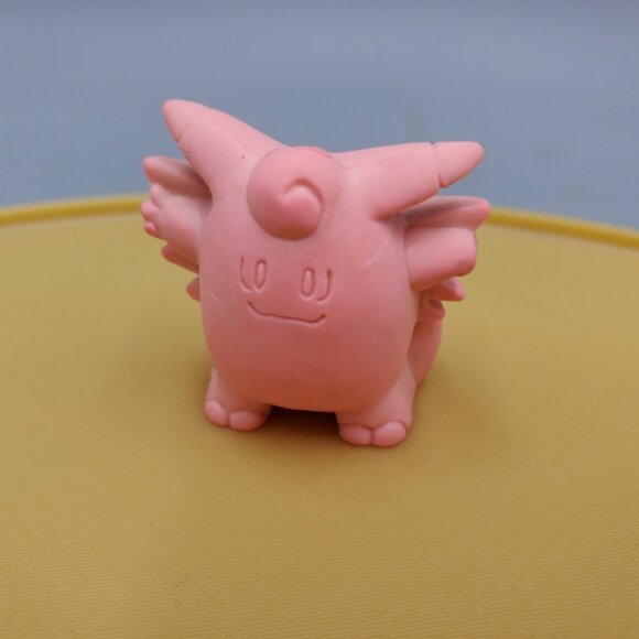 Vtg Nintendo Pokemon Rubber Eraser Keshi Figure Lot Blastoise Clefable Machamp - Picture 7 of 8